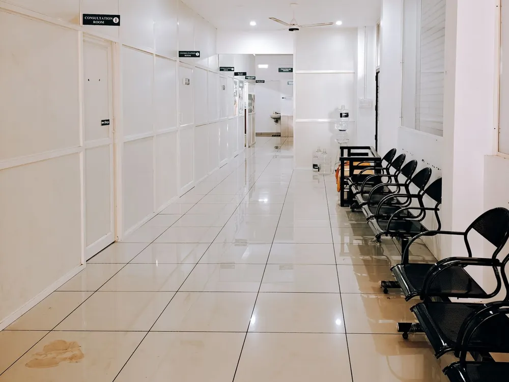 Hospital corridor